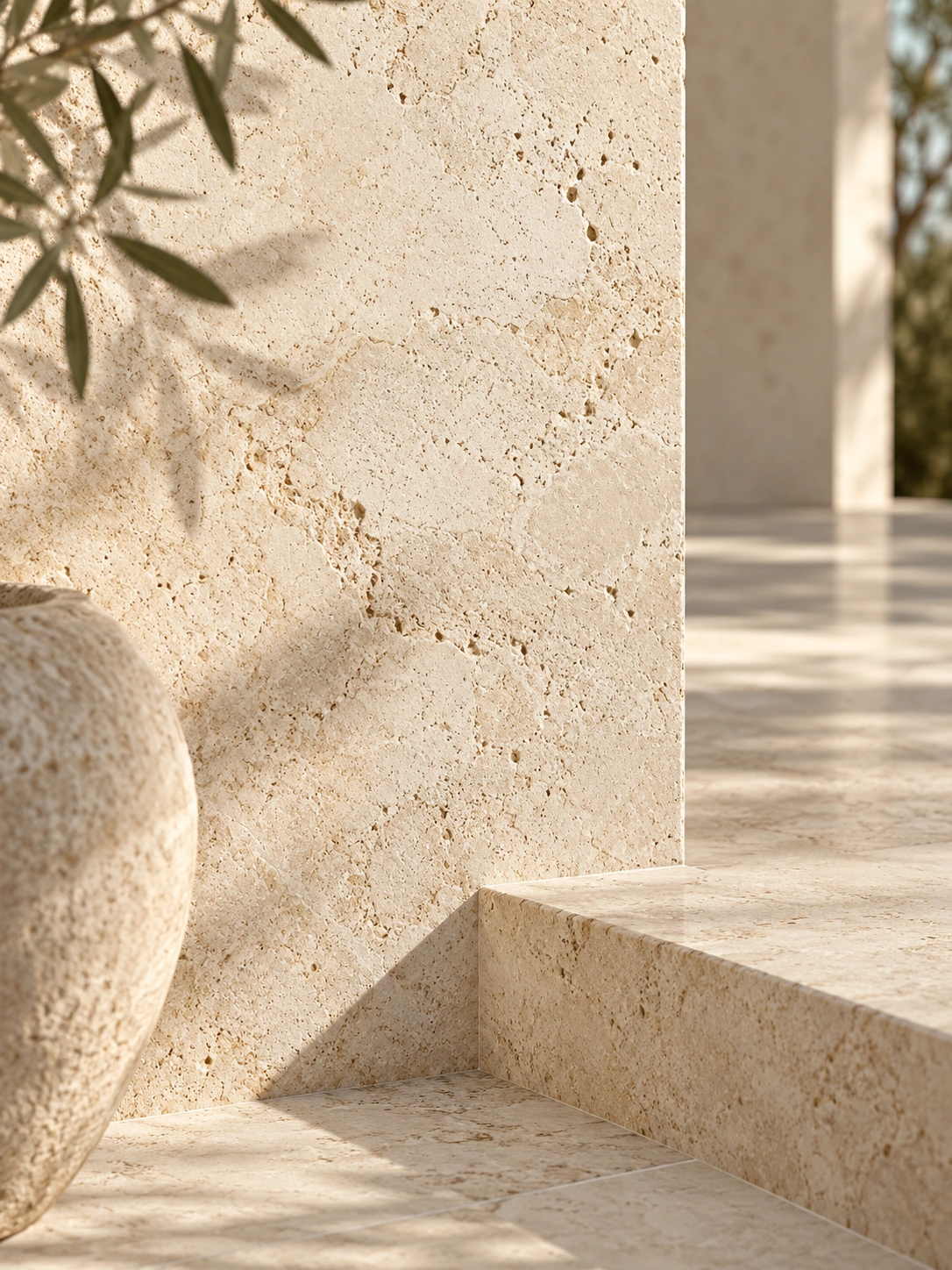 Ivory Limestone material detail